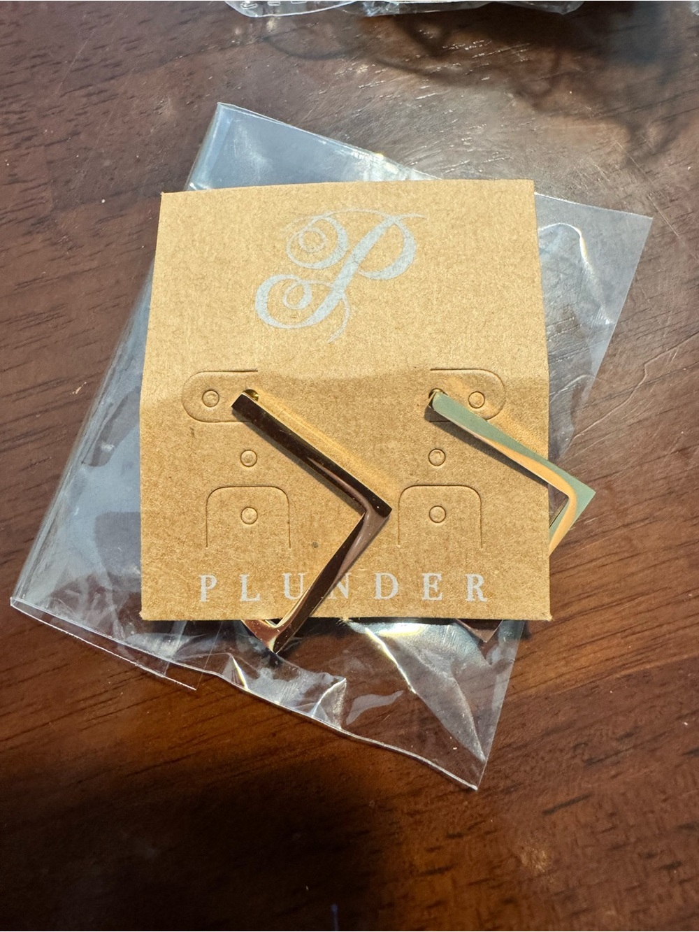 Plunder Gold Earrings